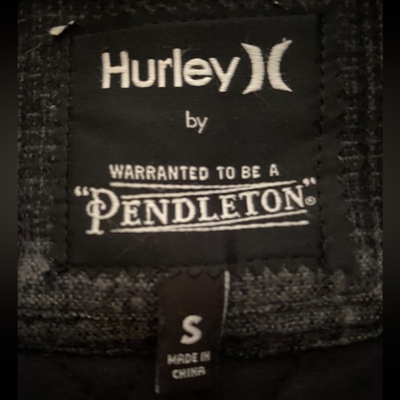 Hurley x Pendleton Wool Parka Jacket w/ Removable Hood - Womens Small - Picture 2 of 16